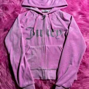zip-hoodie juicy couture, zip-hoodie juicy couture, y2k, pink